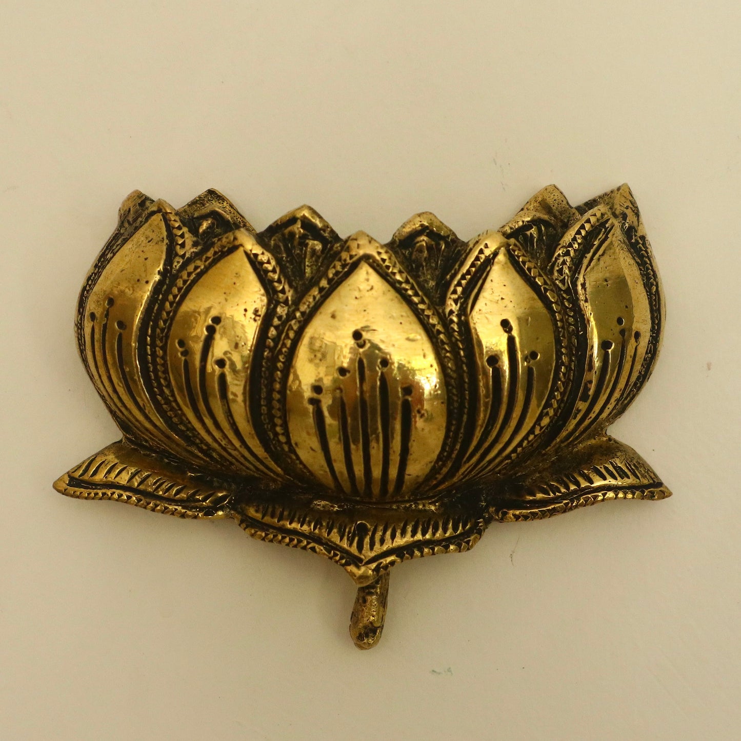 Brass Lotus Wall Decor (Set of 2)