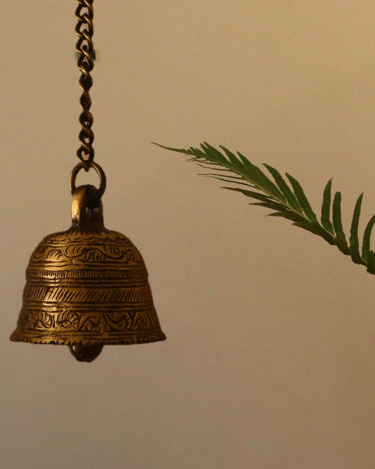 Brass Hanging Bell (Single)