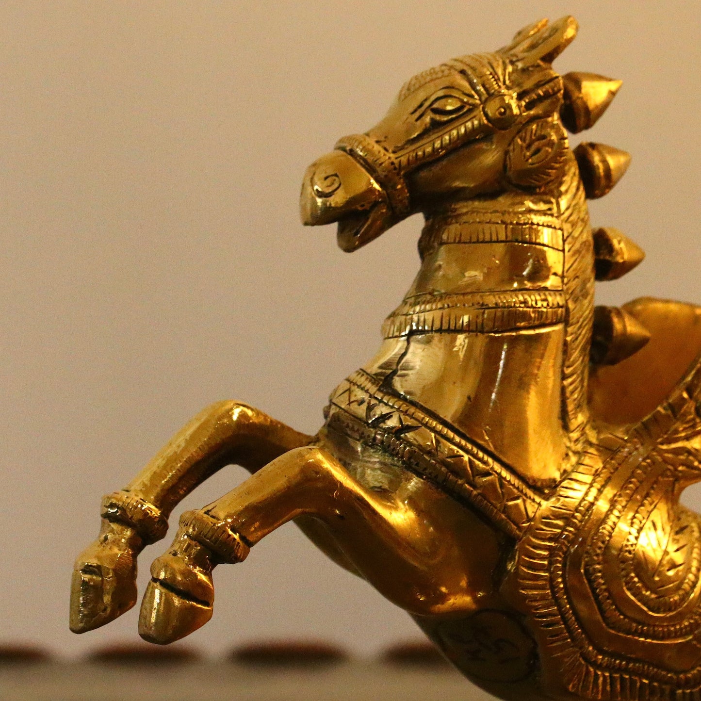 Brass Flying Horse Sculpture