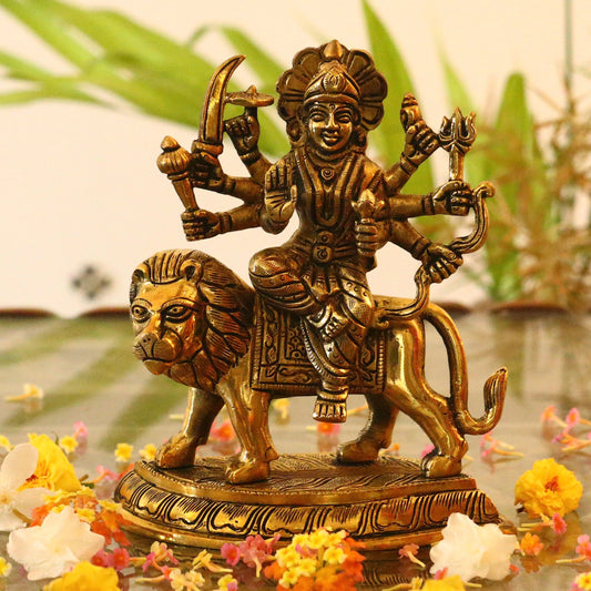 Brass Ambe Mata Idol