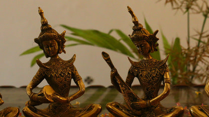 Brass Musical Set (Set of 4)